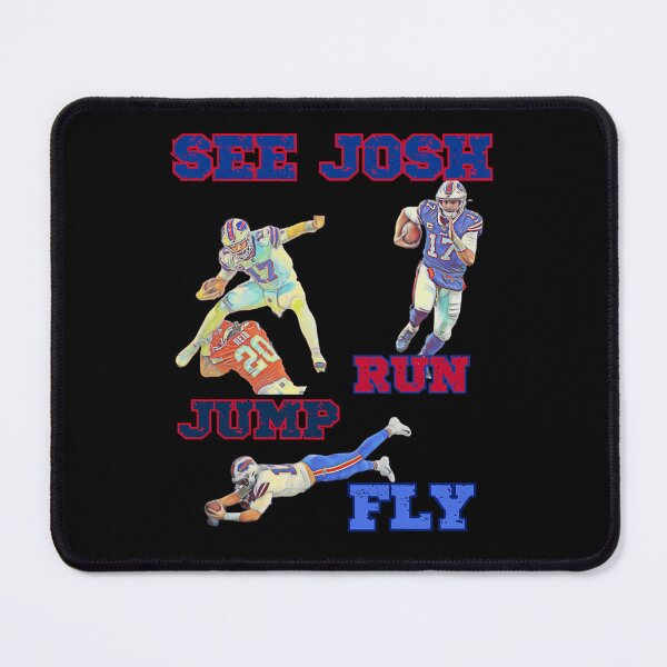 Item preview, Showing Buffalo Bills Quarterback Josh Allen In Three Dynamic designed and sold by LynxTG.