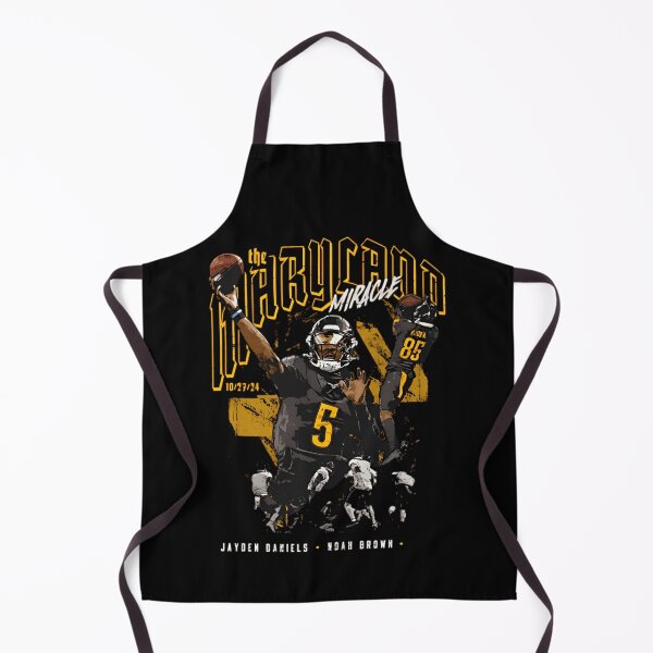 Item preview, Celebrating Jayden Daniels And Noah Brown Hail Mary Pass designed and sold by LynxTG.