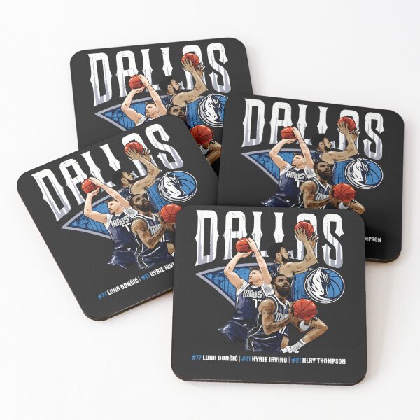 Item preview, Dallas Mavericks Doncic Irving Thompson Trio designed and sold by Aviator-store.