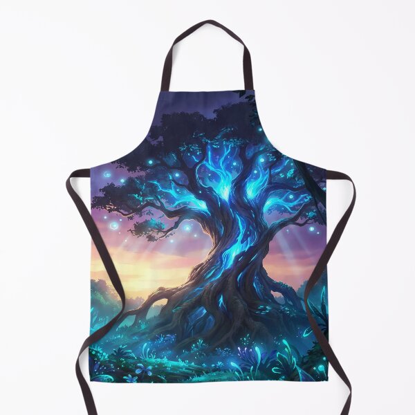 Item preview, Enchanted Forest Tree with Glowing Blue Energy designed and sold by Safwat-Aziz1.