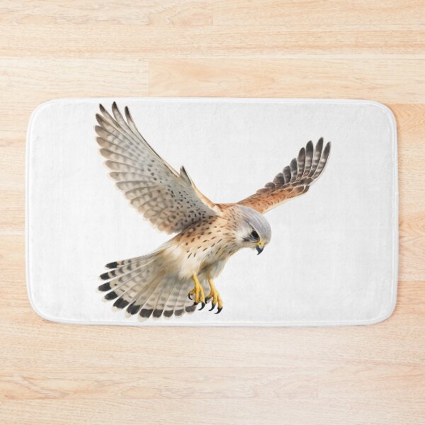 Artikelvorschau, Nankeen Kestrel Hovering | Watercolour Australian Falcon entworfen und verkauft von Jaruart.