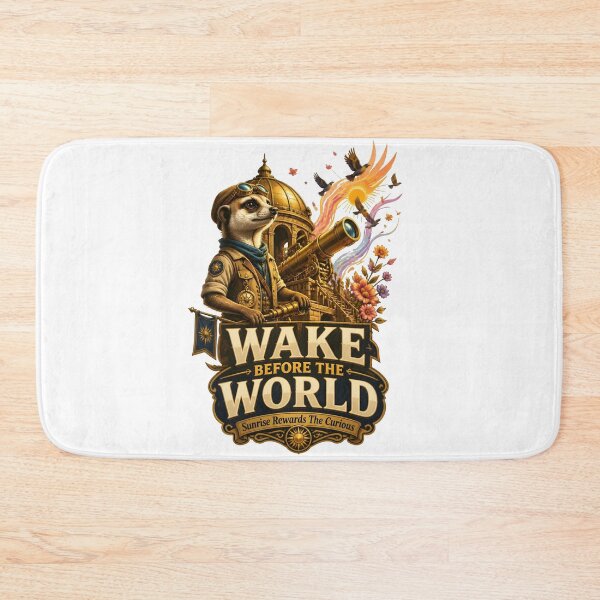 Item preview, Wake Before The World Meerkat designed and sold by Sovereign Supply Co..