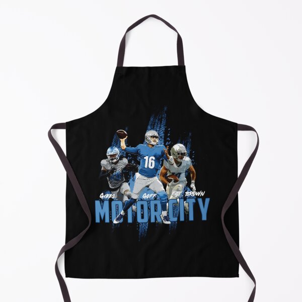 Item preview, Detroit Motor City Football Trio Tribute designed and sold by Aviator-store.