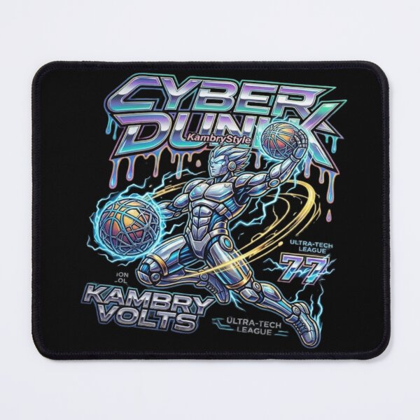 Item preview, Cyber Dunk Anime Basketball - Futuristic Mecha Streetwear designed and sold by KambryStyle.