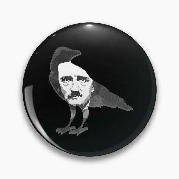 Artikelvorschau, Edgar Allan Poe – Der stehende Rabe entworfen und verkauft von BRU Design.