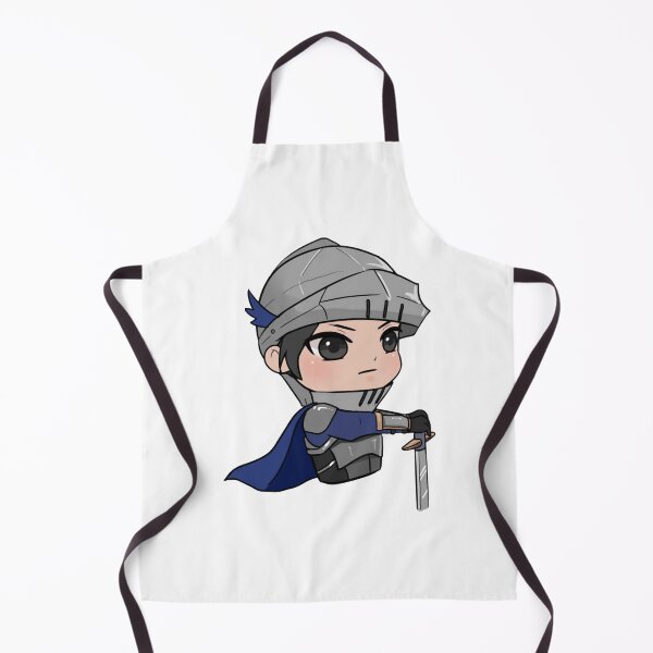 Item preview, To My Mods Cute Chibi Knight Sword Salute Illustration designed and sold by Dourdane.