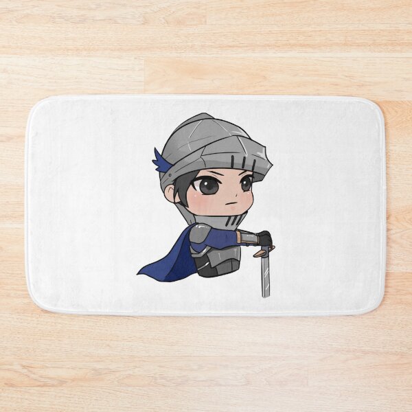 Item preview, To My Mods Cute Chibi Knight Sword Salute Illustration designed and sold by Dourdane.
