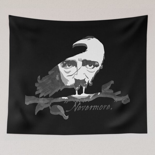 Item preview, Edgar Allan Poe - Raven Nevermore designed and sold by BRU Design.