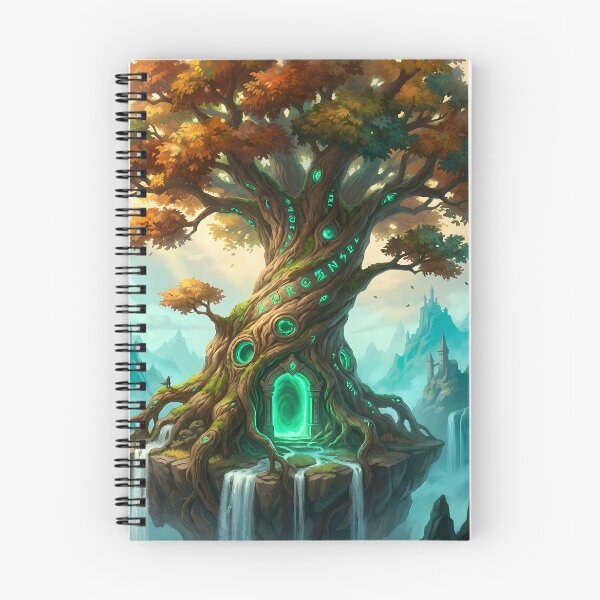 Item preview, Enchanted Floating Tree with Portal designed and sold by Safwat-Aziz.