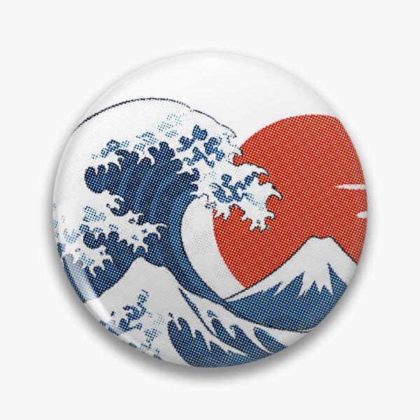 Item preview, The Great Wave & Mount Fuji designed and sold by minordesignrev.