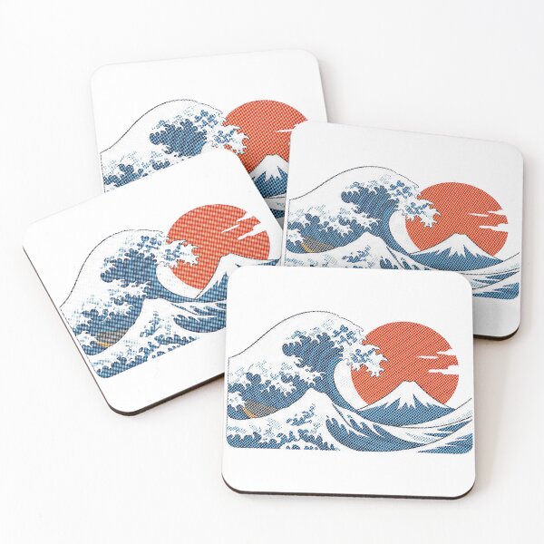 Item preview, The Great Wave & Mount Fuji designed and sold by minordesignrev.