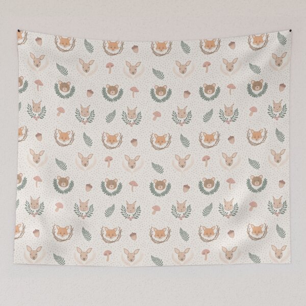 Item preview, Peek-a-Boo Kids Pattern designed and sold by CrisGHeer Art &Illustration.