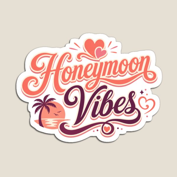 Item preview, Honeymoon Vibes designed and sold by Studio Bankai.