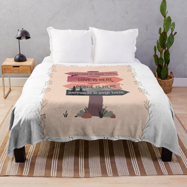Item preview, Finding Peace, Love, and Freedom Road Sign designed and sold by IvanaIka.