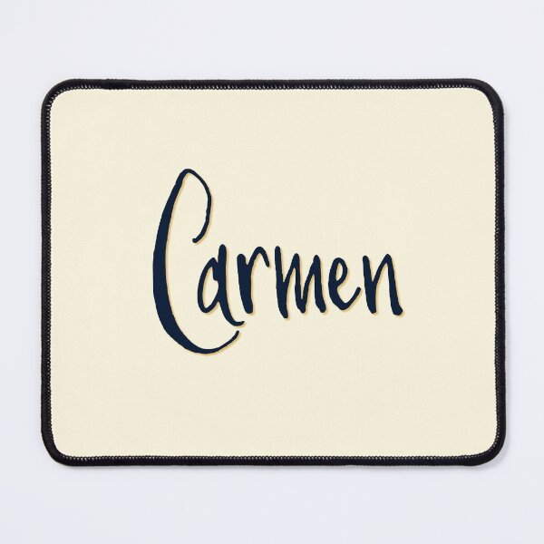 Item preview, CARMEN personalized type design designed and sold by CharlottePlaceArt.