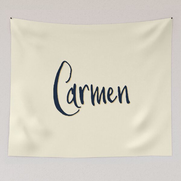 Item preview, CARMEN personalized type design designed and sold by CharlottePlaceArt.