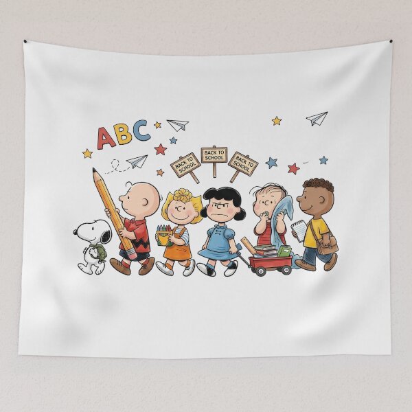 Item preview, Peanuts Gang Back To School  designed and sold by DamianRoy88.