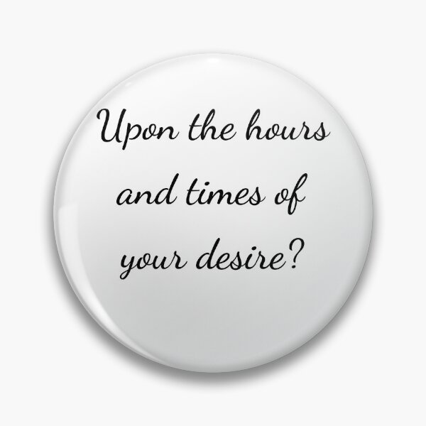 Item preview, “Upon the hours and times of your desire?” - handwriting black designed and sold by ariksworld.