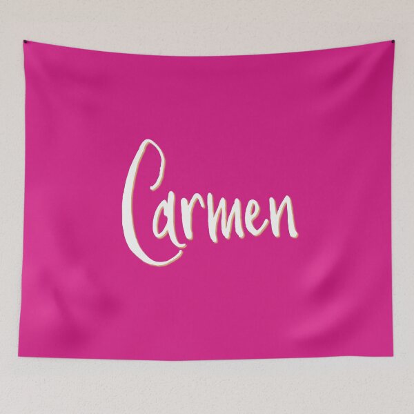 Item preview, CARMEN personalized type design designed and sold by CharlottePlaceArt.
