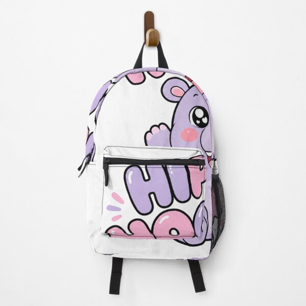 Item preview, Hip Hip Hooray Cute Kawaii Hippo designed and sold by BoosterShop.