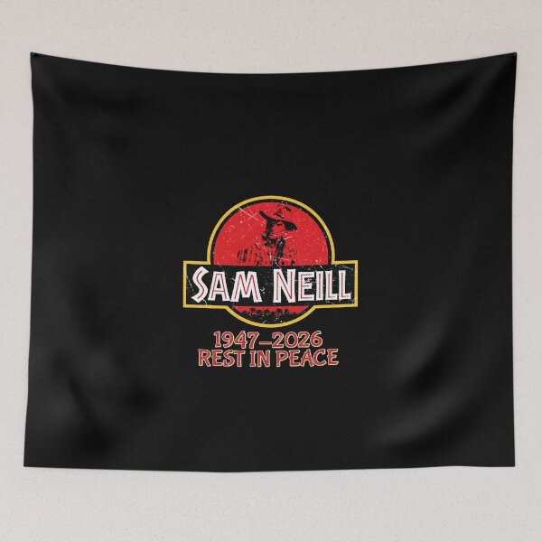 Item preview, Sam Neill  Jurassic Rest In Peace designed and sold by ArtCreations79.