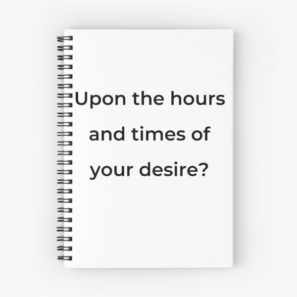 Item preview, “¿A las horas y en los momentos que desees?” - imprimir en negro designed and sold by ariksworld.