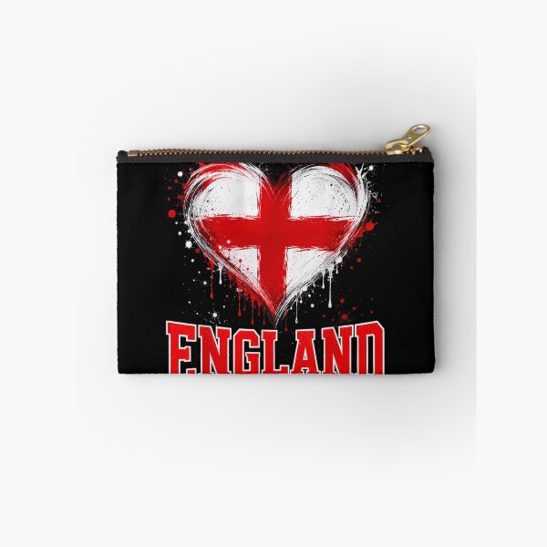 Item preview, England Heart Flag for Football Supporters and National Pride designed and sold by WilliaMaler.