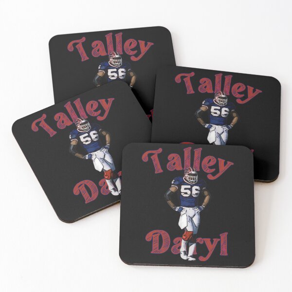 Item preview, Con el linebacker Daryl Talley luciendo un uniforme azul de los Buffalo Bills. designed and sold by United-1Love.