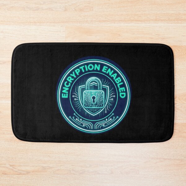 Item preview, Encryption Enabled Lock Circuit Badge designed and sold by KurtByteStudio.
