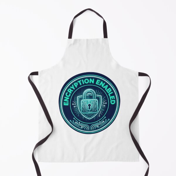 Item preview, Encryption Enabled Lock Circuit Badge designed and sold by KurtByteStudio.