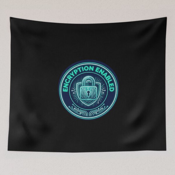 Item preview, Encryption Enabled Lock Circuit Badge designed and sold by KurtByteStudio.