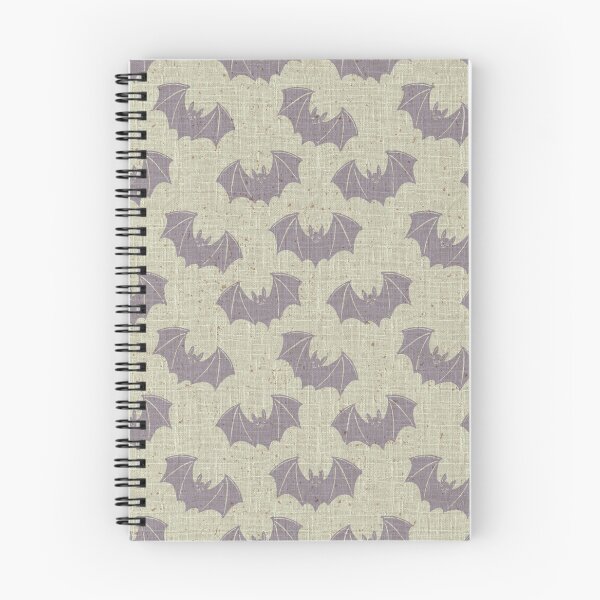 Item preview, Lavender Bat Toile Soft Gothic Whimsical Halloween Print designed and sold by DColourMuse.