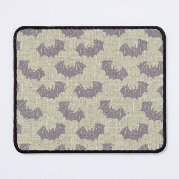 Item preview, Lavender Bat Toile Soft Gothic Whimsical Halloween Print designed and sold by DColourMuse.