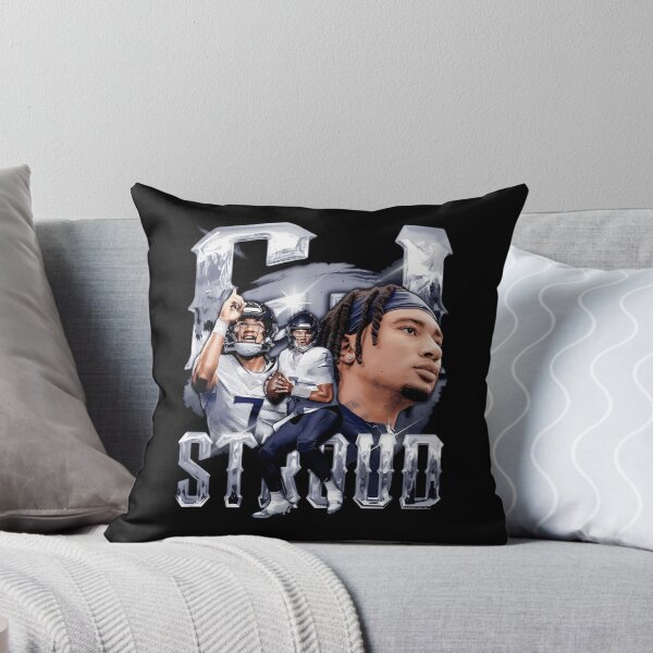 Aperçu de l'œuvre CJ Stroud, star du football américain des Houston Texans créée et vendue par abugida.
