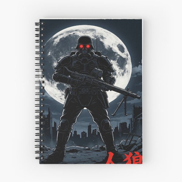 Item preview, Soldier in Ruined City Under Moon designed and sold by Safwat-Aziz.