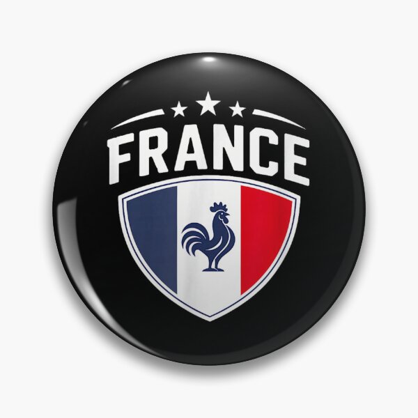 Item preview, Vintage France Shield Flag for Soccer Fans and National Pride designed and sold by WilliaMaler.