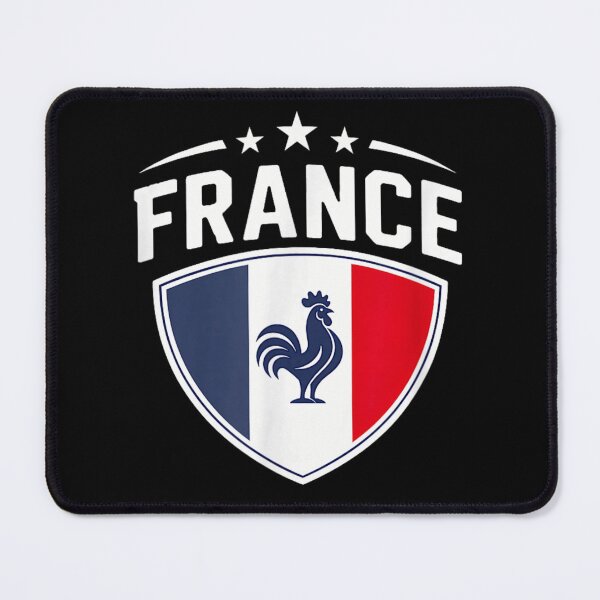 Item preview, Vintage France Shield Flag for Soccer Fans and National Pride designed and sold by WilliaMaler.
