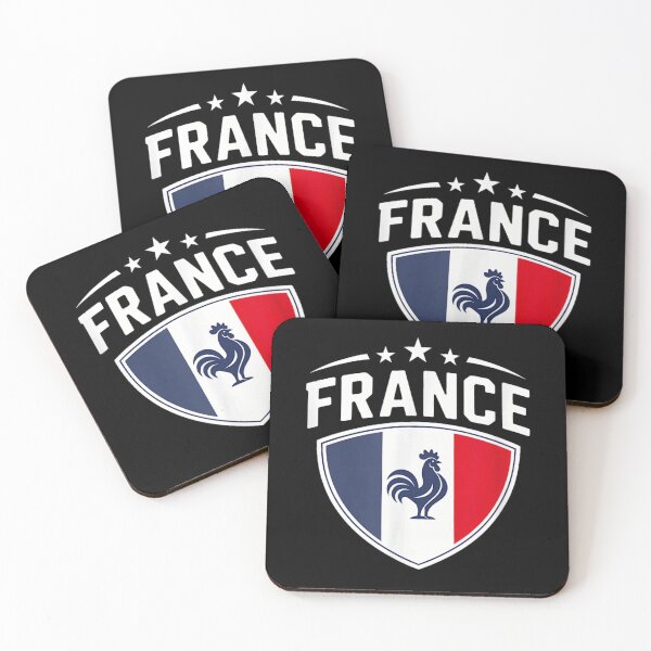 Item preview, Vintage France Shield Flag for Soccer Fans and National Pride designed and sold by WilliaMaler.