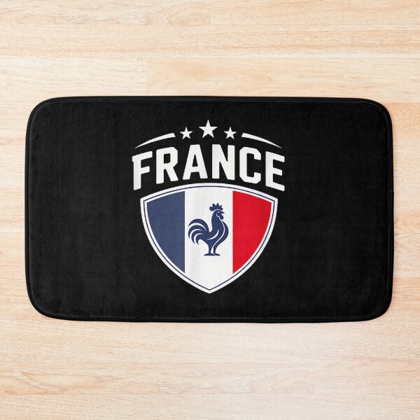 Item preview, Vintage France Shield Flag for Soccer Fans and National Pride designed and sold by WilliaMaler.
