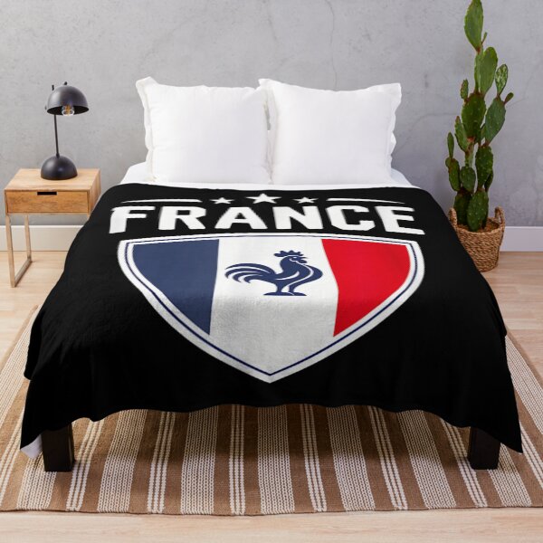 Item preview, Vintage France Shield Flag for Soccer Fans and National Pride designed and sold by WilliaMaler.