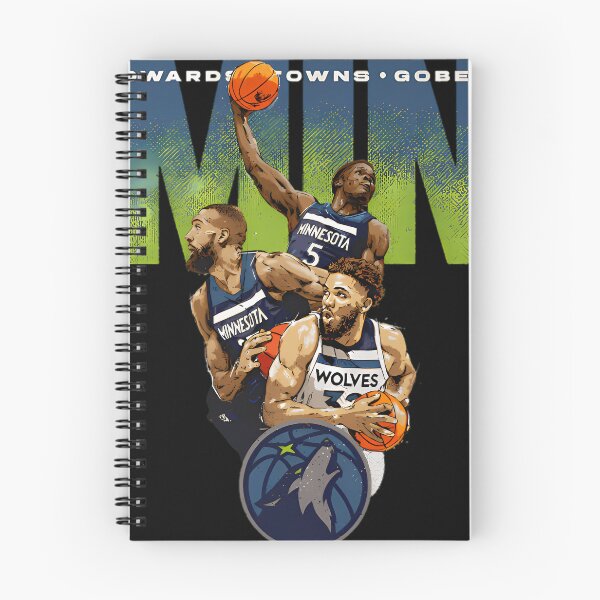 Item preview, Anthony Edwards, KAT, Rudy Gobert Timberwolves Trio designed and sold by abugida.