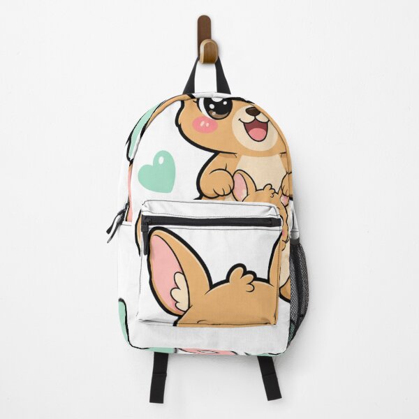 Item preview, Hop To It Cute Kawaii Kangaroo with Baby designed and sold by BoosterShop.