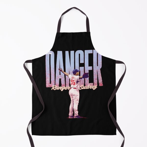 Item preview, Ranger Suarez Philadelphia "Danger" Baseball designed and sold by abugida.