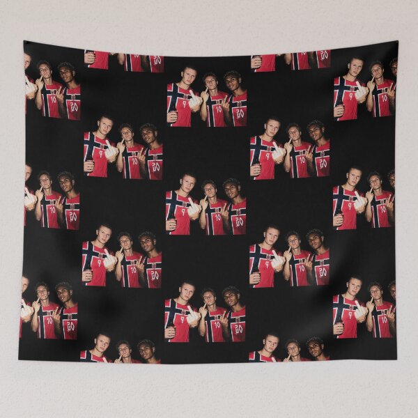 Item preview, Norway Team Football Players Middle Finger Photo designed and sold by Landesign.