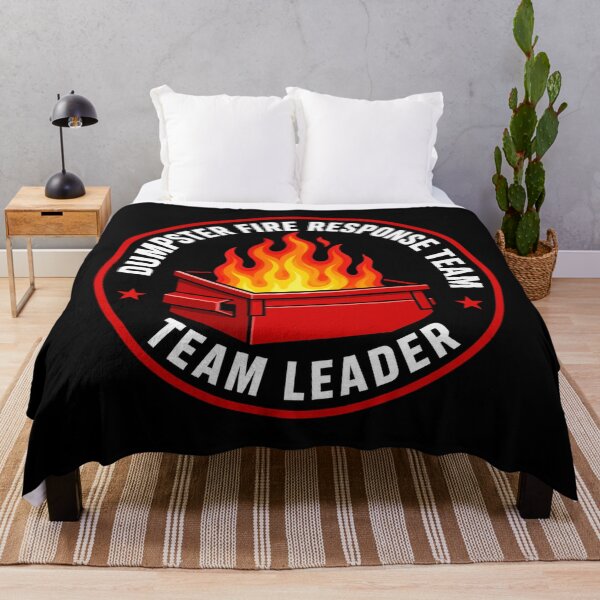 Item preview, Dumpster Fire Response Team Leader designed and sold by kelvinmunene13.