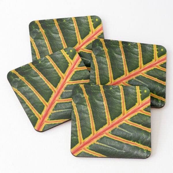 Item preview, Colorful Leaf Vein Patterns designed and sold by SanctuaryTheory.