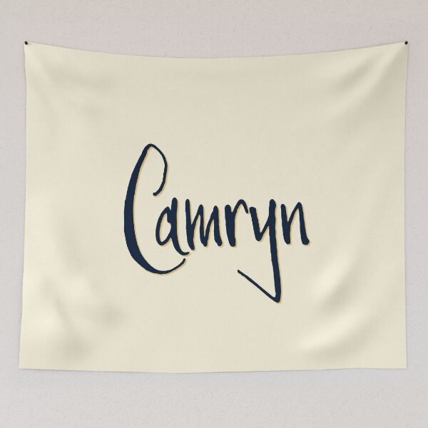 Item preview, CAMRYN personalized type design designed and sold by CharlottePlaceArt.