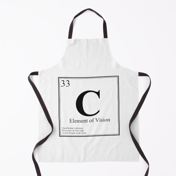 Item preview, C - Element of Vision - Funny Periodic Table Card designed and sold by Estalon.