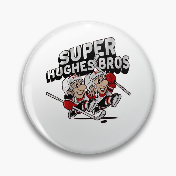 Item preview, Jack & Luke Hughes "Super Hughes Bros" Hockey designed and sold by abugida.