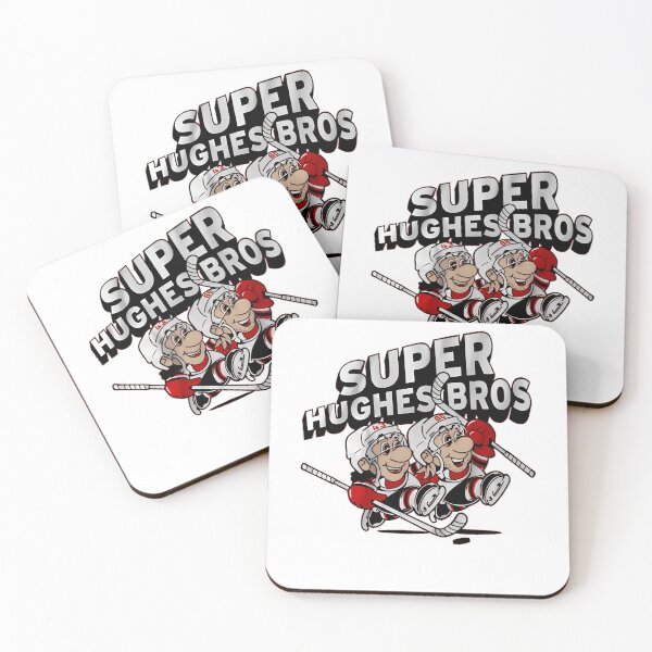Item preview, Jack & Luke Hughes "Super Hughes Bros" Hockey designed and sold by abugida.